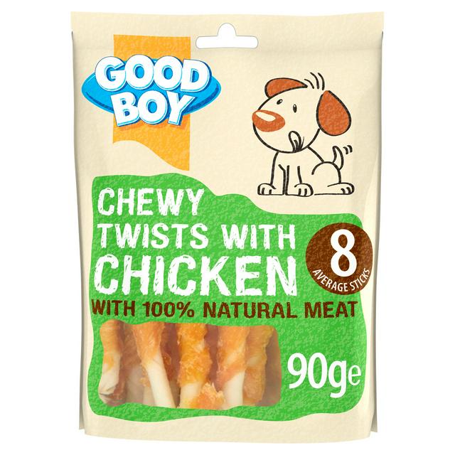 Good Boy Chewy Twists With Chicken, 90g