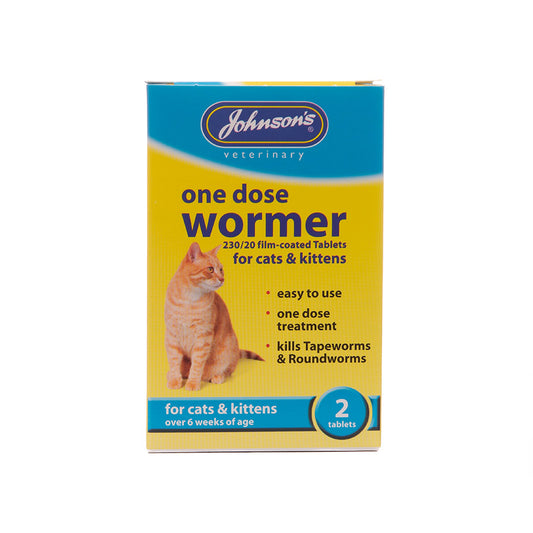 One Dose Easy Wormer for cats and kittens