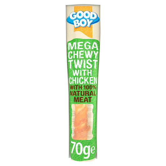 Good Boy Mega Chicken Twist Dog Treat 70g