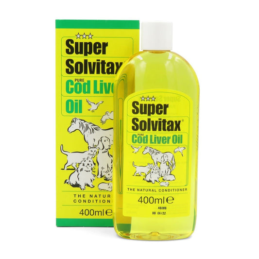 Super Solvitax Pure Cod Liver Oil | The Natural Conditioner 400ml