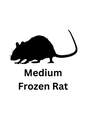 Medium Frozen Rat