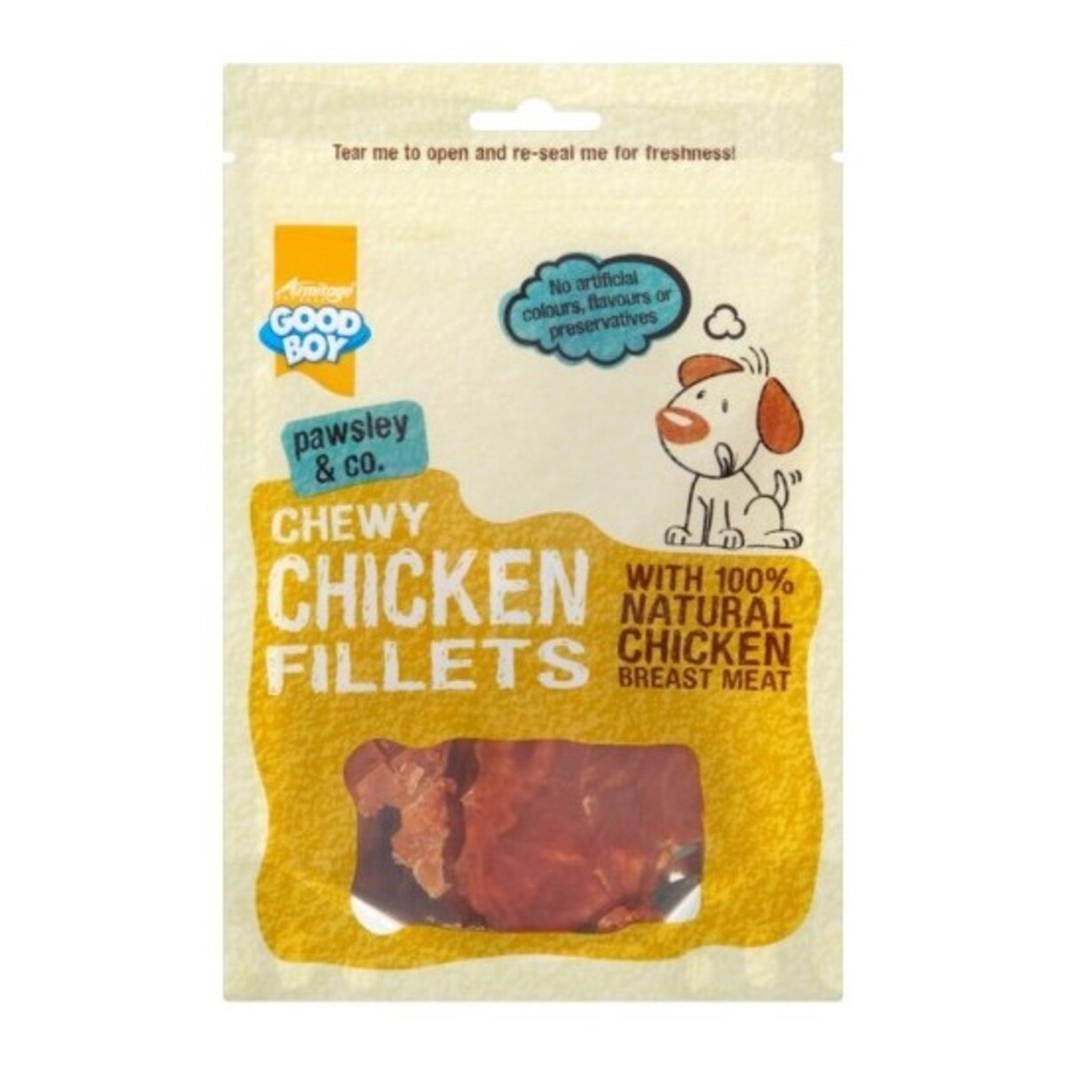 Good Boy Pawsley & Co Chewy Chicken Fillets 80g