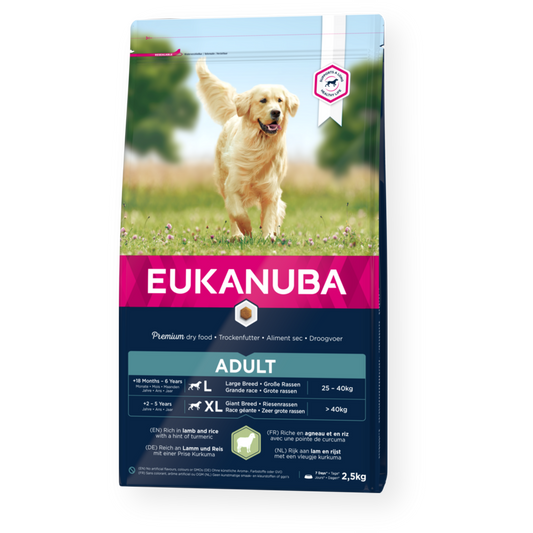 Eukanuba Adult Large Breed Lamb & Rice 12kg