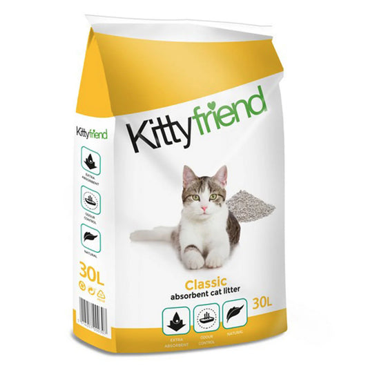 Kittyfriend Classic absorbent Cat Litter 30 Litre