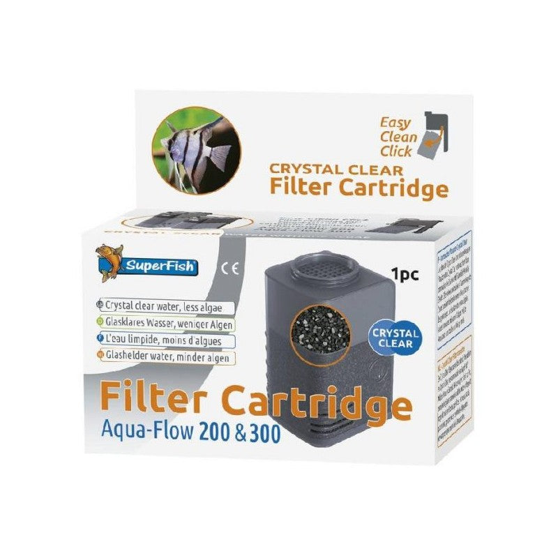 Superfish 1pc filter cartridge aqua flow 200 and 300